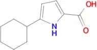 5-Cyclohexyl-1H-pyrrole-2-carboxylic acid