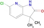 6-Chloro-3,3-dimethyl-1H-pyrrolo[2,3-b]pyridin-2(3H)-one