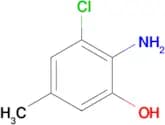 2-Amino-3-chloro-5-methylphenol