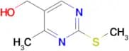 (4-Methyl-2-(methylthio)pyrimidin-5-yl)methanol