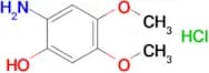 2-Amino-4,5-dimethoxyphenol hydrochloride