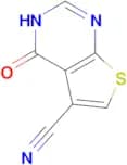 4-Oxo-3,4-dihydrothieno[2,3-d]pyrimidine-5-carbonitrile