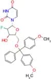 1-((2R,3R,4R,5R)-5-((Bis(4-methoxyphenyl)(phenyl)methoxy)methyl)-3-fluoro-4-hydroxytetrahydrofuran…