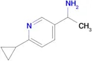 1-(6-Cyclopropylpyridin-3-yl)ethanamine