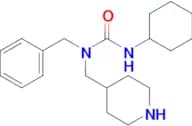 1-Benzyl-3-cyclohexyl-1-(piperidin-4-ylmethyl)urea
