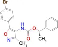 (R)-1-Phenylethyl (5-(4-bromophenyl)-3-methylisoxazol-4-yl)carbamate
