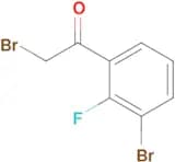 2-Bromo-1-(3-bromo-2-fluorophenyl)ethanone