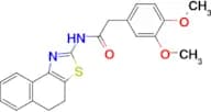 N-(4,5-Dihydronaphtho[1,2-d]thiazol-2-yl)-2-(3,4-dimethoxyphenyl)acetamide