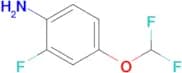 4-(Difluoromethoxy)-2-fluoroaniline