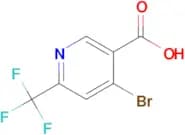 4-Bromo-6-(trifluoromethyl)nicotinic acid