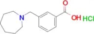 3-(Azepan-1-ylmethyl)benzoic acid hydrochloride