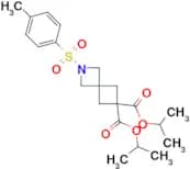 6,6-bis(propan-2-yl) 2-(4-methylbenzenesulfonyl)-2-azaspiro[3.3]heptane-6,6-dicarboxylate