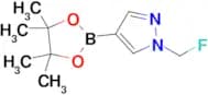1-(fluoromethyl)-4-(tetramethyl-1,3,2-dioxaborolan-2-yl)-1H-pyrazole