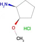 cis-2-methoxycyclopentan-1-amine hydrochloride