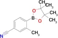 3-Methyl-4-(4,4,5,5-tetramethyl-1,3,2-dioxaborolan-2-yl)benzonitrile