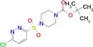 Tert-Butyl 4-((6-chloropyridazin-3-yl)sulfonyl)piperazine-1-carboxylate