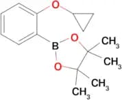 2-(2-Cyclopropoxyphenyl)-4,4,5,5-tetramethyl-1,3,2-dioxaborolane