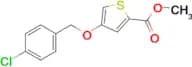 Methyl 4-((4-chlorobenzyl)oxy)thiophene-2-carboxylate