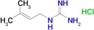 1-(3-Methylbut-2-en-1-yl)guanidine hydrochloride(1:x)