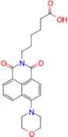 6-(6-Morpholino-1,3-dioxo-1H-benzo[de]isoquinolin-2(3H)-yl)hexanoic acid