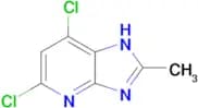 5,7-Dichloro-2-methyl-1H-imidazo[4,5-b]pyridine