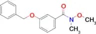 3-(Benzyloxy)-N-methoxy-N-methylbenzamide