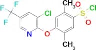 4-(3-Chloro-5-trifluoromethyl-pyridin-2-yloxy)-2,5-dimethyl-benzenesulfonyl chloride