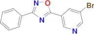 3-Bromo-5-(3-phenyl-[1,2,4]oxadiazol-5-yl)-pyridine