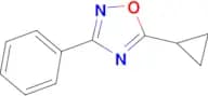 5-Cyclopropyl-3-phenyl-[1,2,4]oxadiazole