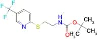 [2-(5-Trifluoromethyl-pyridin-2-ylsulfanyl)-ethyl]-carbamic acid tert-butyl ester