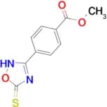 4-(5-Thioxo-4,5-dihydro-[1,2,4]oxadiazol-3-yl)-benzoic acid methyl ester