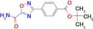 4-(5-Carbamoyl-[1,2,4]oxadiazol-3-yl)-benzoic acid tert-butyl ester
