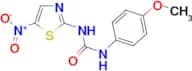 1-(4-Methoxy-phenyl)-3-(5-nitro-thiazol-2-yl)-urea