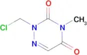 2-Chloromethyl-4-methyl-2H-[1,2,4]triazine-3,5-dione