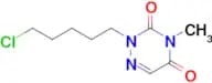 2-(5-Chloro-pentyl)-4-methyl-2H-[1,2,4]triazine-3,5-dione