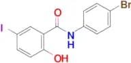 N-(4-Bromo-phenyl)-2-hydroxy-5-iodo-benzamide