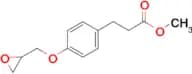3-(4-Oxiranylmethoxy-phenyl)-propionic acid methyl ester