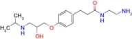 N-(2-Amino-ethyl)-3-[4-(2-hydroxy-3-isopropylamino-propoxy)-phenyl]-propionamide