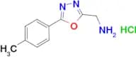 C-(5-p-Tolyl-[1,3,4]oxadiazol-2-yl)-methylamine; hydrochloride