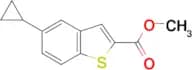 5-Cyclopropyl-benzo[b]thiophene-2-carboxylic acid methyl ester