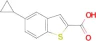 5-Cyclopropyl-benzo[b]thiophene-2-carboxylic acid