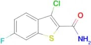 3-Chloro-6-fluoro-benzo[b]thiophene-2-carboxylic acid amide