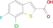 7-Chloro-6-fluoro-benzo[b]thiophene-2-carboxylic acid