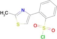 2-(2-Methyl-thiazol-4-yl)-benzenesulfonyl chloride