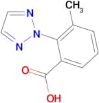 3-Methyl-2-[1,2,3]triazol-2-yl-benzoic acid