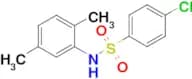 4-Chloro-N-(2,5-dimethylphenyl)benzenesulfonamide