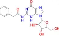 N-(9-((2R,3R,4S,5R)-3,4-Dihydroxy-5-(hydroxymethyl)tetrahydrofuran-2-yl)-6-oxo-6,9-dihydro-1H-puri…