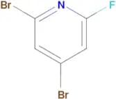 2,4-Dibromo-6-fluoropyridine