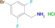 (4-Bromo-2,6-difluorophenyl)methanamine hydrochloride