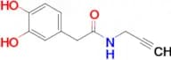 2-(3,4-Dihydroxyphenyl)-N-(prop-2-yn-1-yl)acetamide